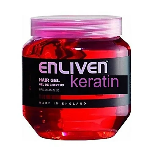 Enliven Hair Gell 4 Hold Red 500Ml