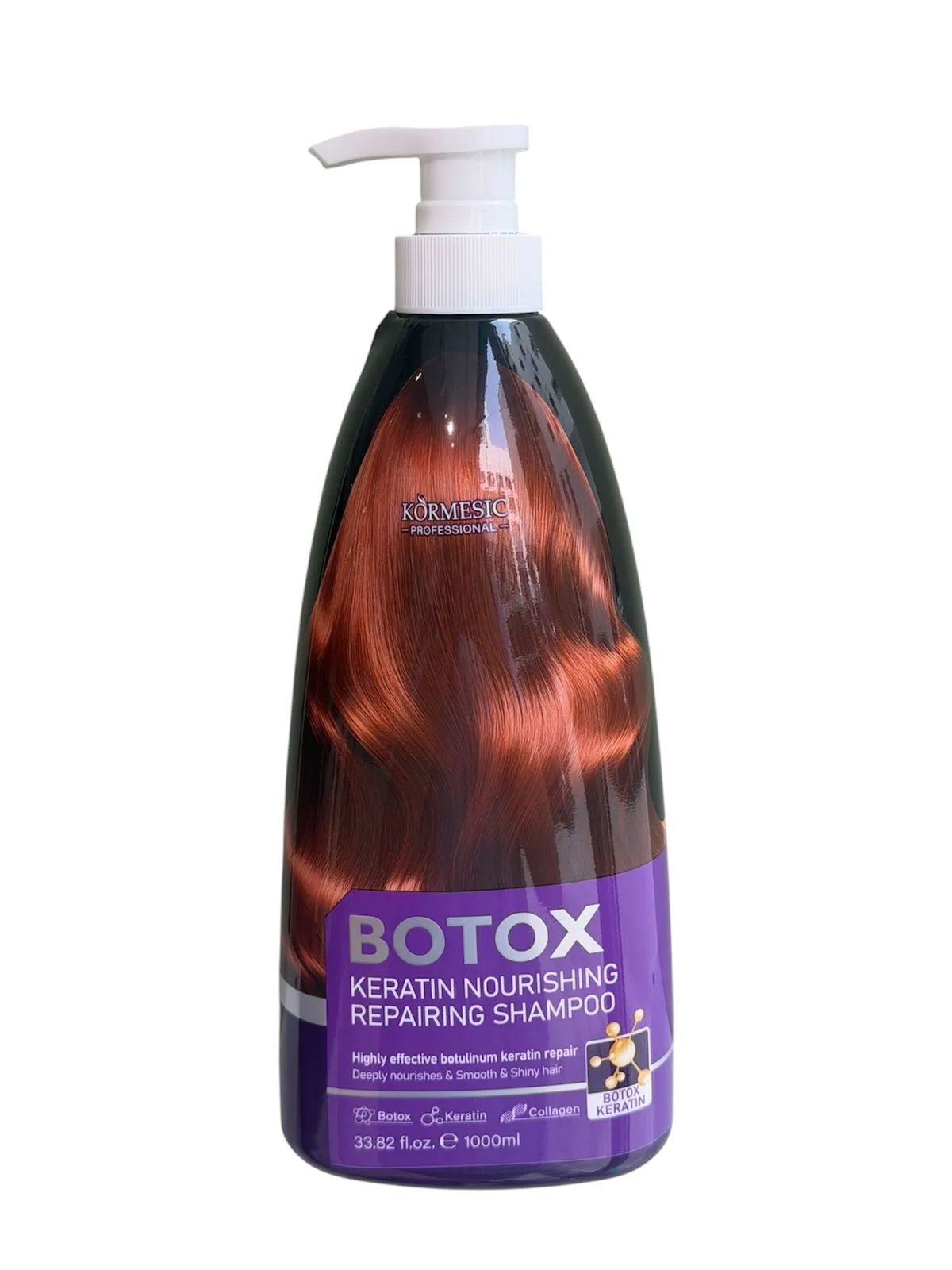 Kormesic Botox Shampoo Keratin Nourishing Repairing 1L