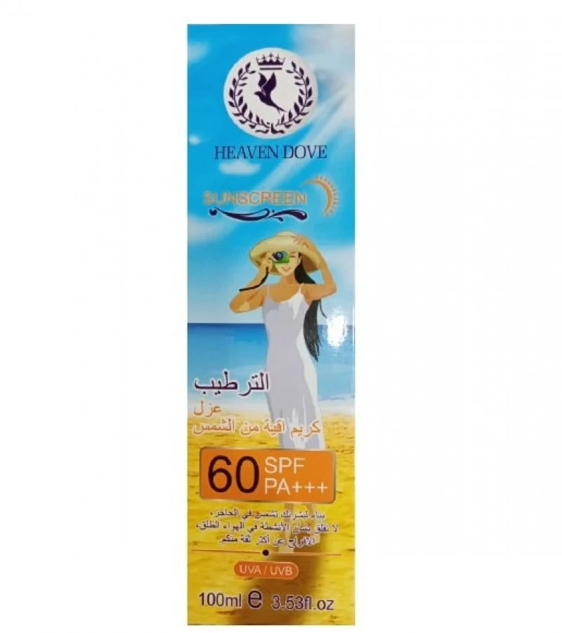 Heaven Dove Sunscreen Spf 60 100ML