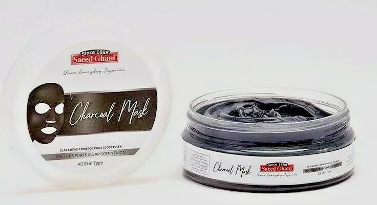 Saeed Ghani Facial Jar Charcoal Mask 180G