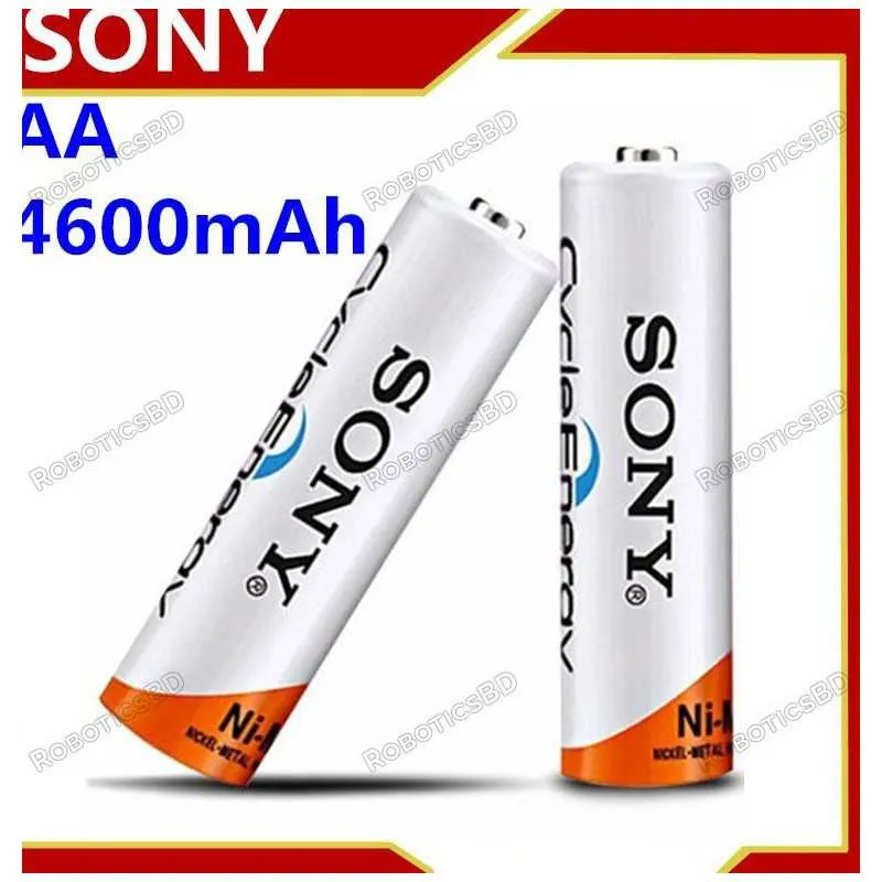 Sony Battery Rechargeable AA Cells 4600MAH