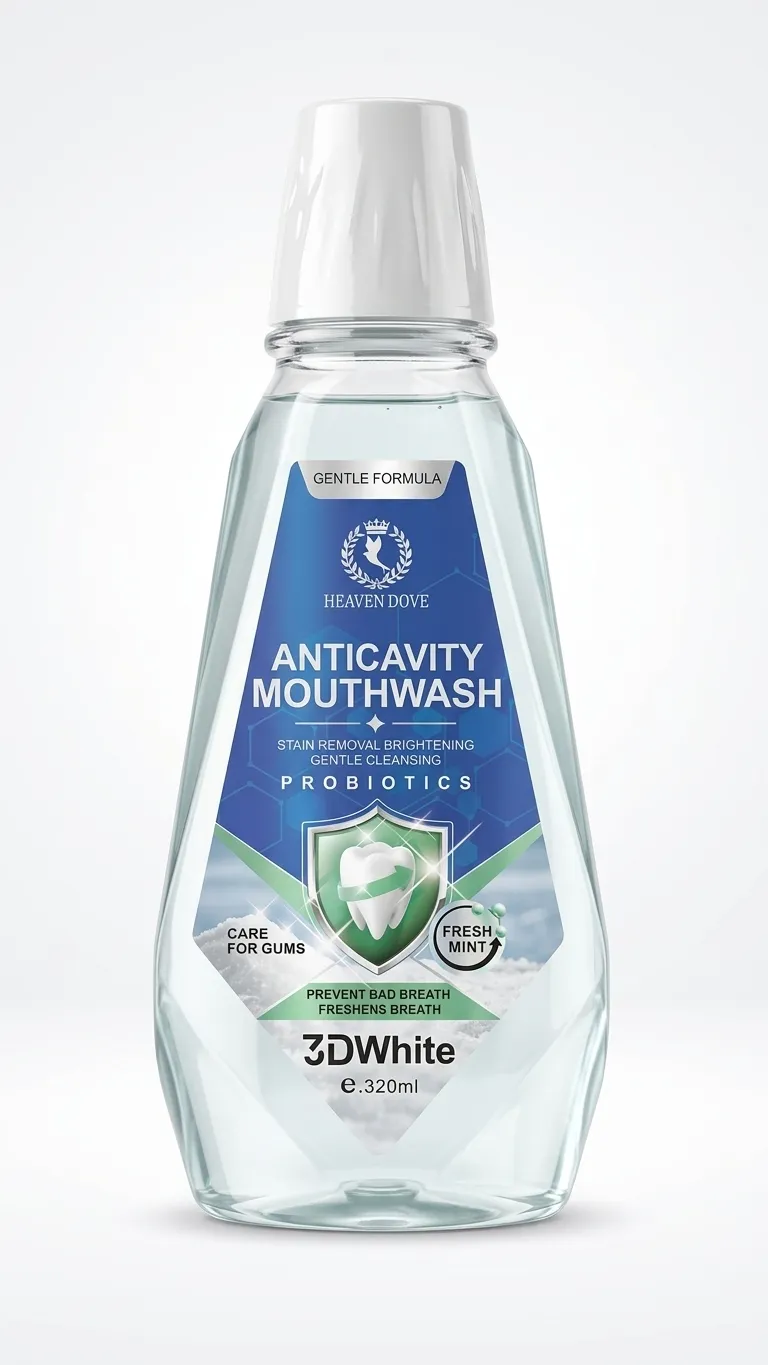 Heaven Dove Anticavity Mouthwash 3D White 320ML
