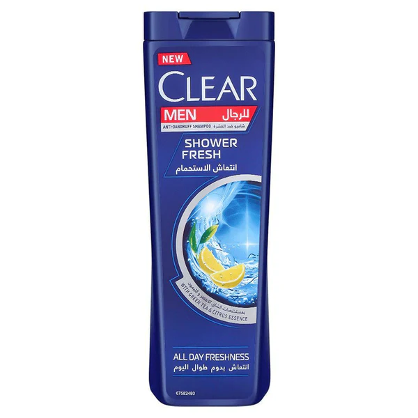 Clear Shampoo Men Shower Fresh 3In1 400ML