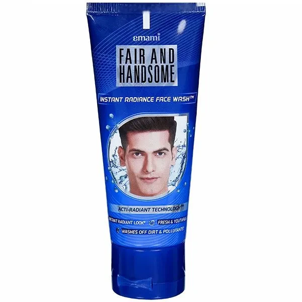 Fair And Handsome Face Wash Blue 100G