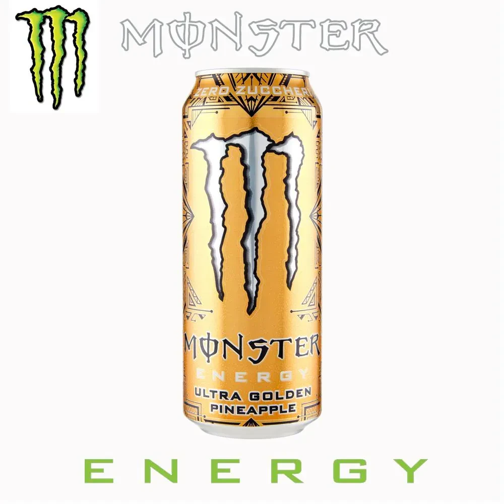 Monster Energy Drink Ultra Gold Zero Sugar 500ML