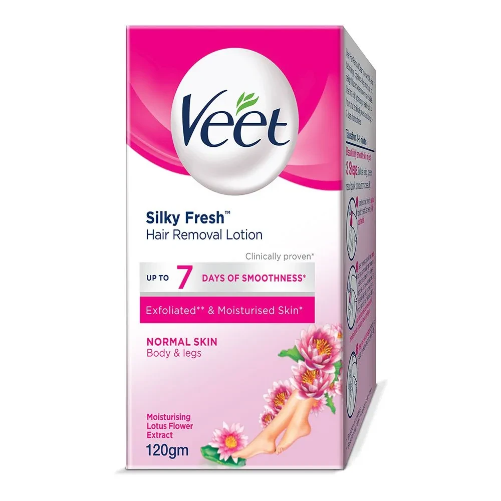 Veet Hair Removal Lotion Pk Normal Skin 120G