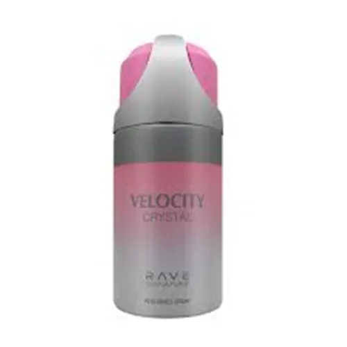 Rave Perfumed Deodorant Body Spray Velocity Crystal 200ML