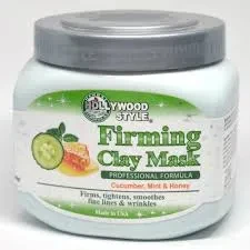 Hollywood Style Facial Jar Firming Clay Mask 283G