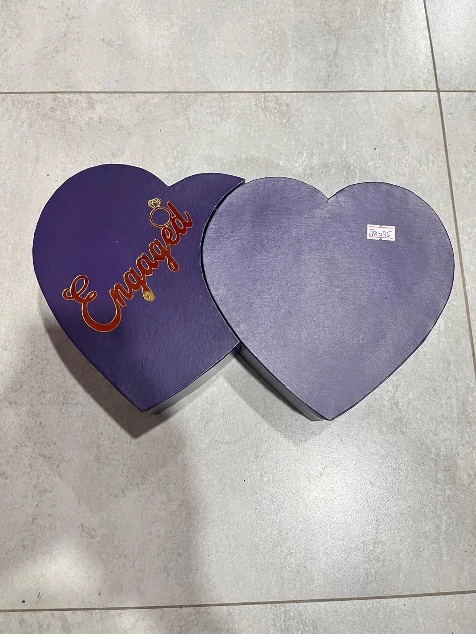 Gift Box Double Heart Dil Love