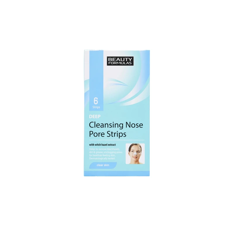 Beauty Formulas Wax Strips 6S Nose Clear Skin
