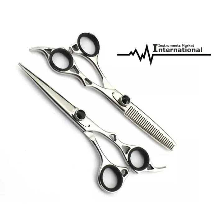 Professional Scissor Barber Silver Cardpack 4.5