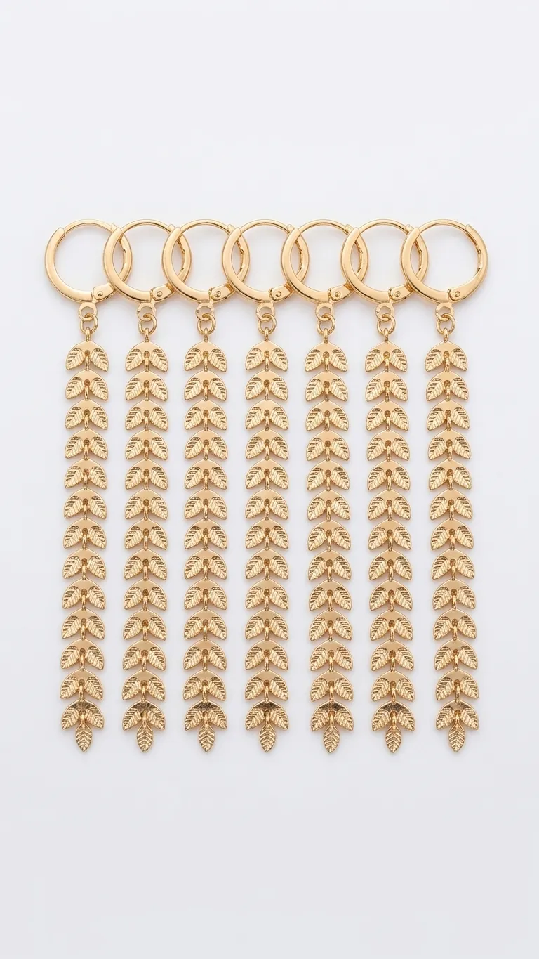 Jewellery New Ear Rings Golden