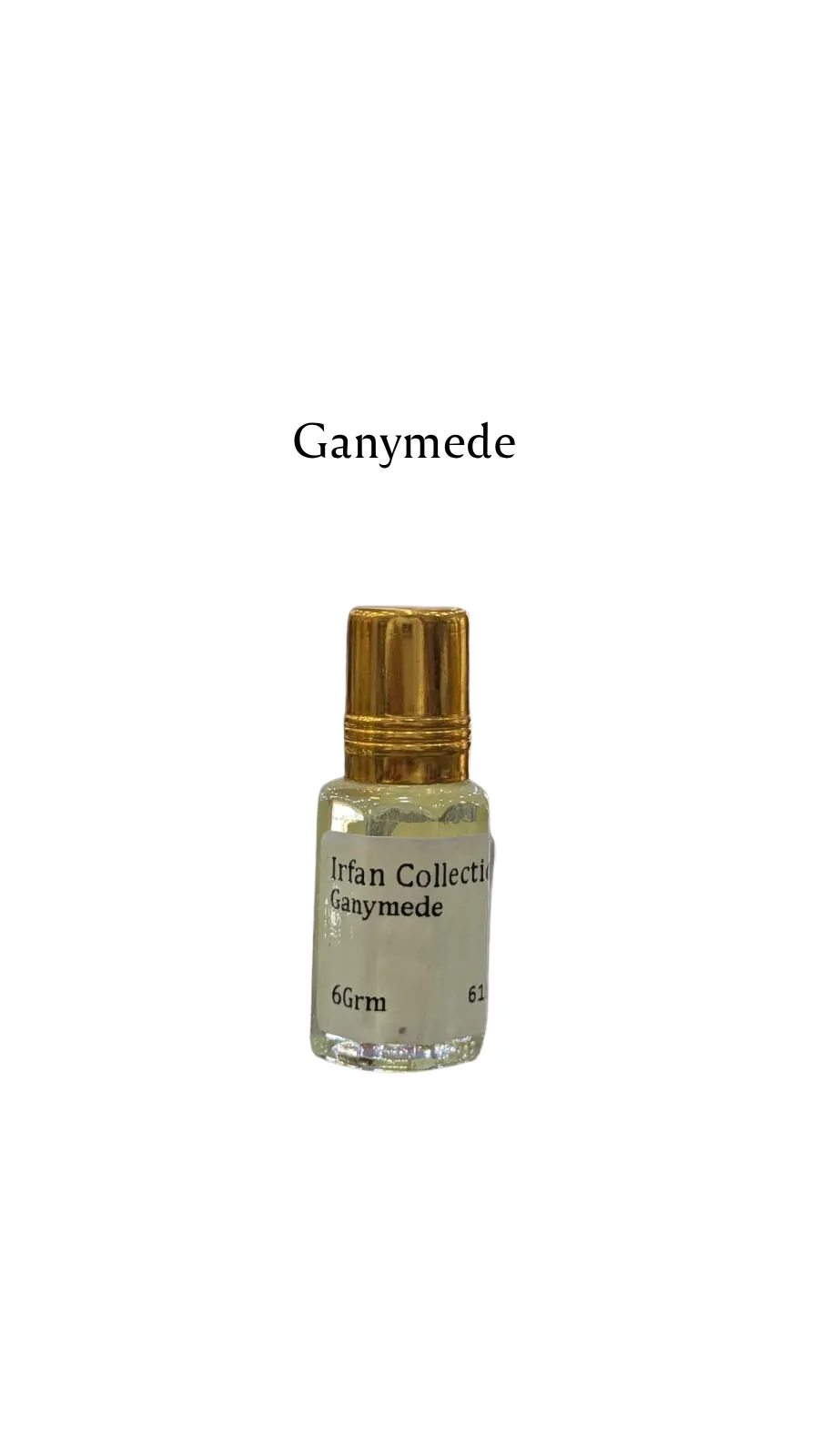 Concentrated Perfume Oil Attar Ganymede French Marc Antoine Barrois Expressions 6ML