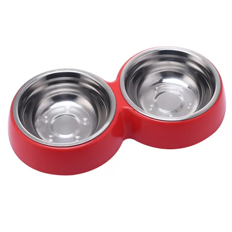 Pet Double Pet Bowl P395