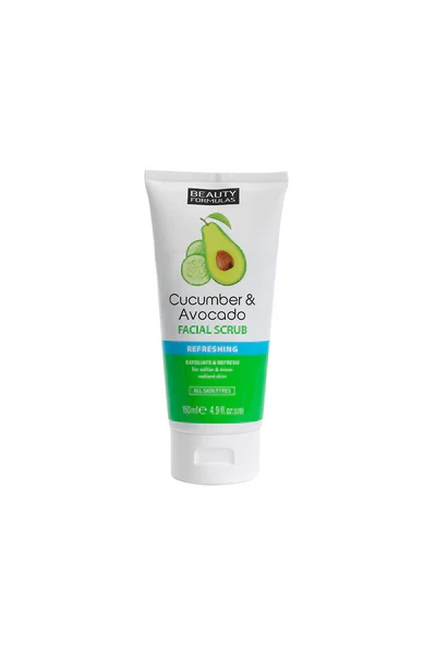 Beauty Formulas Face-Scrub Cucumber & Avocado 150ML