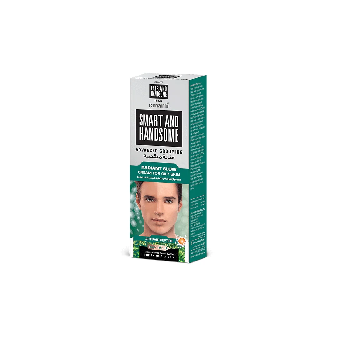 Emami Fair And Handsome Cream Radiant Glow For Men's Oily Skin 50G