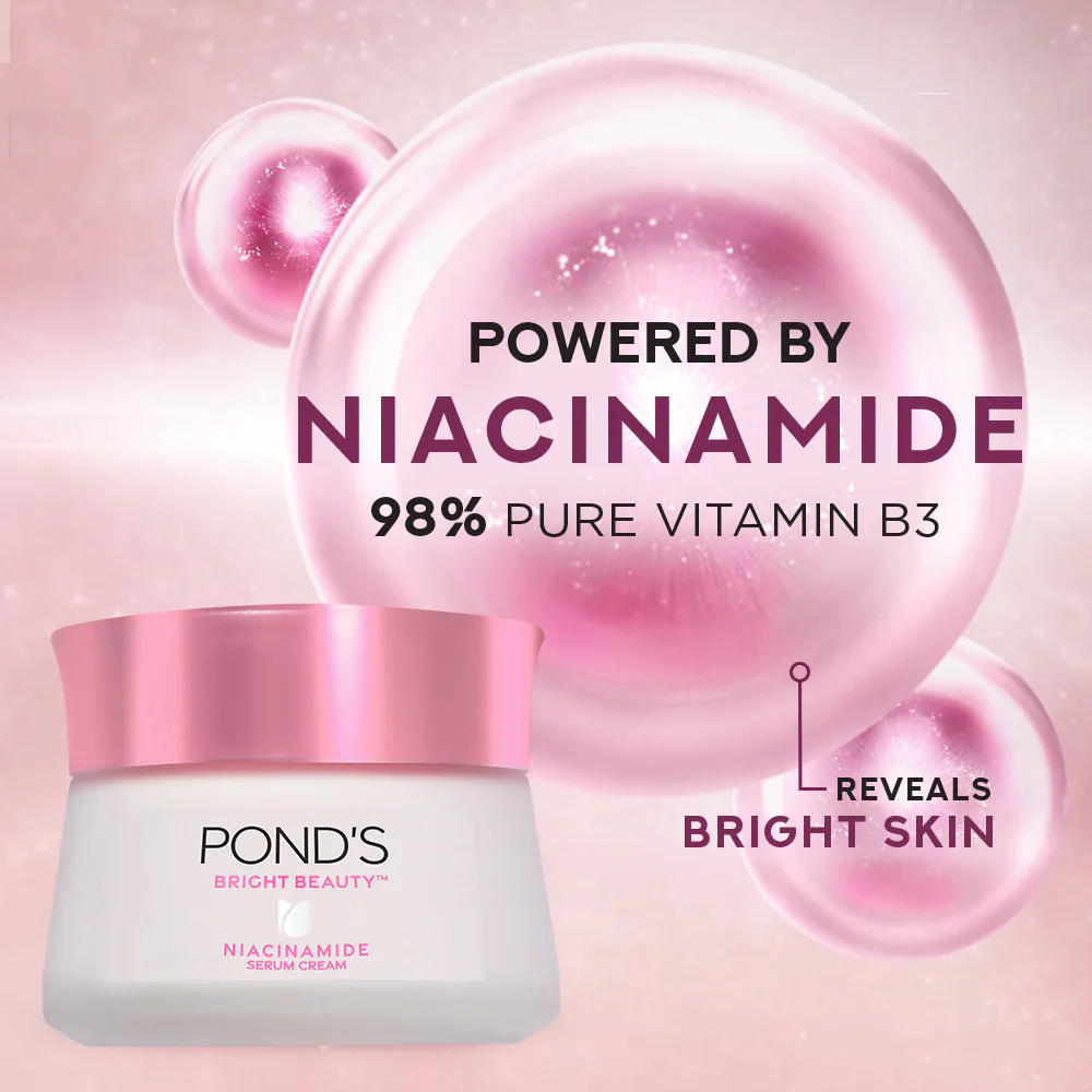 Ponds Cream Bright Beauty Niacinamide India 23G